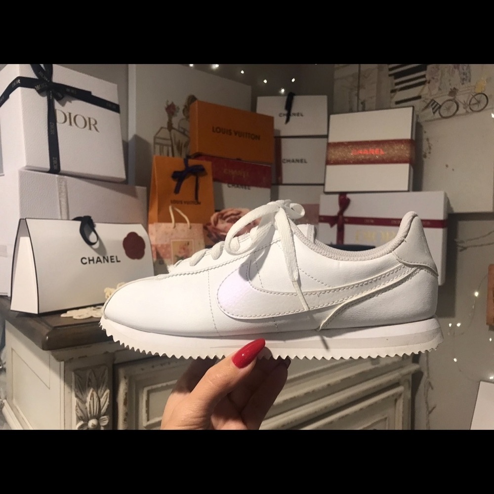 Nike Cortez 23 Premium Leather like new 7 Y fits like 71/2 W - Picture 7 of 7